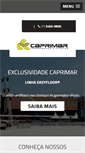 Mobile Screenshot of caprimar.com.br